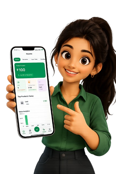 Sales reports in thukaapp
